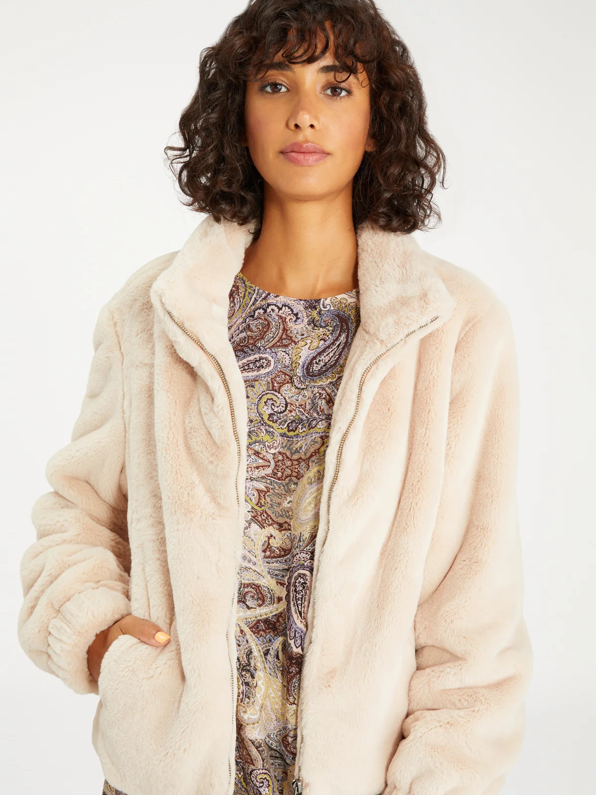 Fur Coat Maple | Sanctuary Clothing