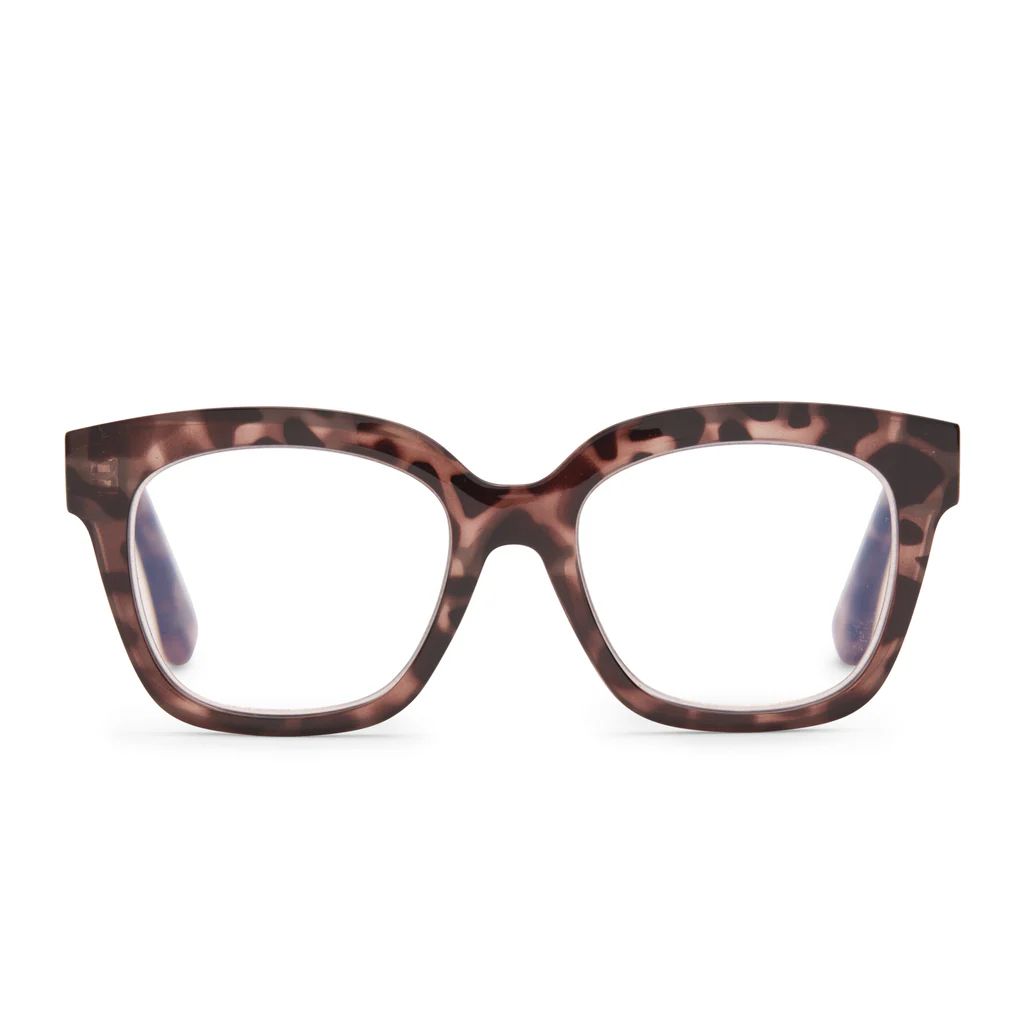 AVA - BEIGE TORTOISE + BLUE LIGHT READERS | DIFF Eyewear