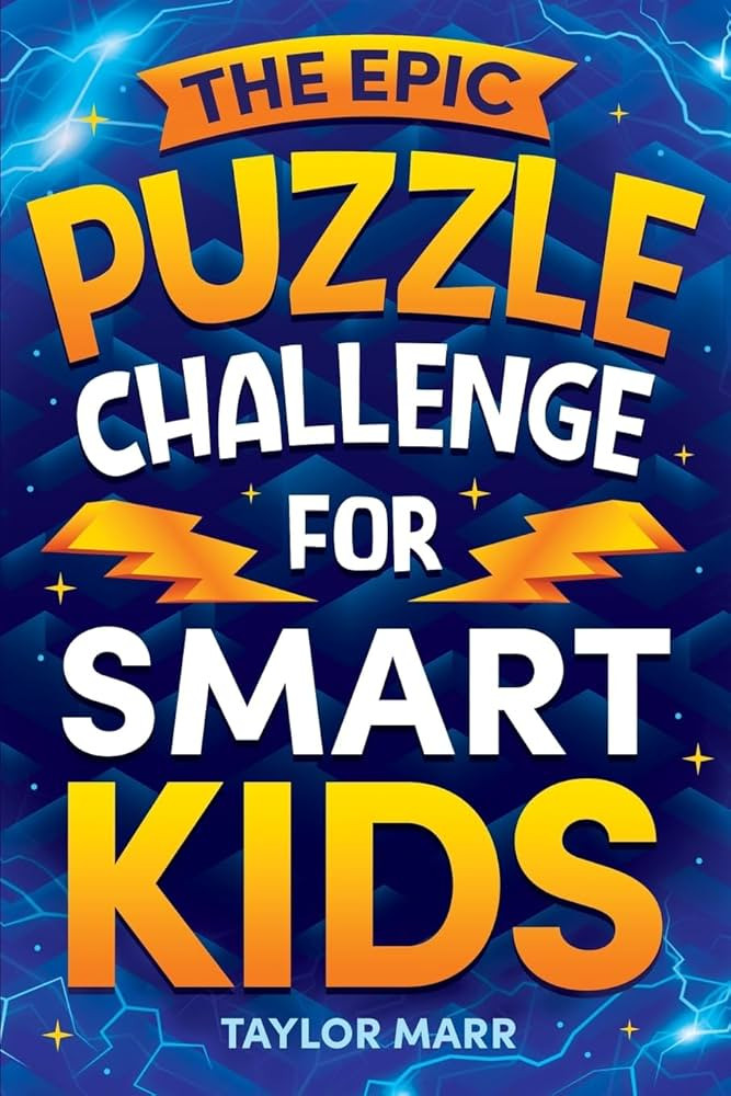 The Epic Puzzle Challenge for Smart Kids: Tricky Riddles, Cryptograms, Mazes, Hidden Pictures, Tr... | Amazon (US)