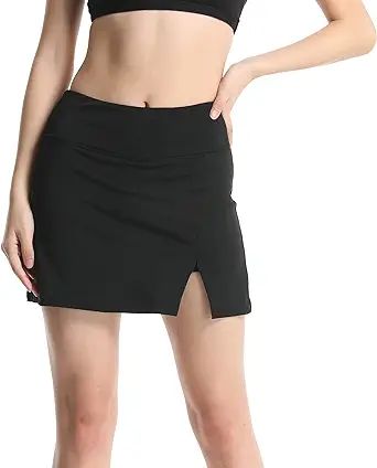 Tennis Skirts for Women Mini Skirt with Shorts Golf Skorts Skirts with Pockets | Amazon (US)