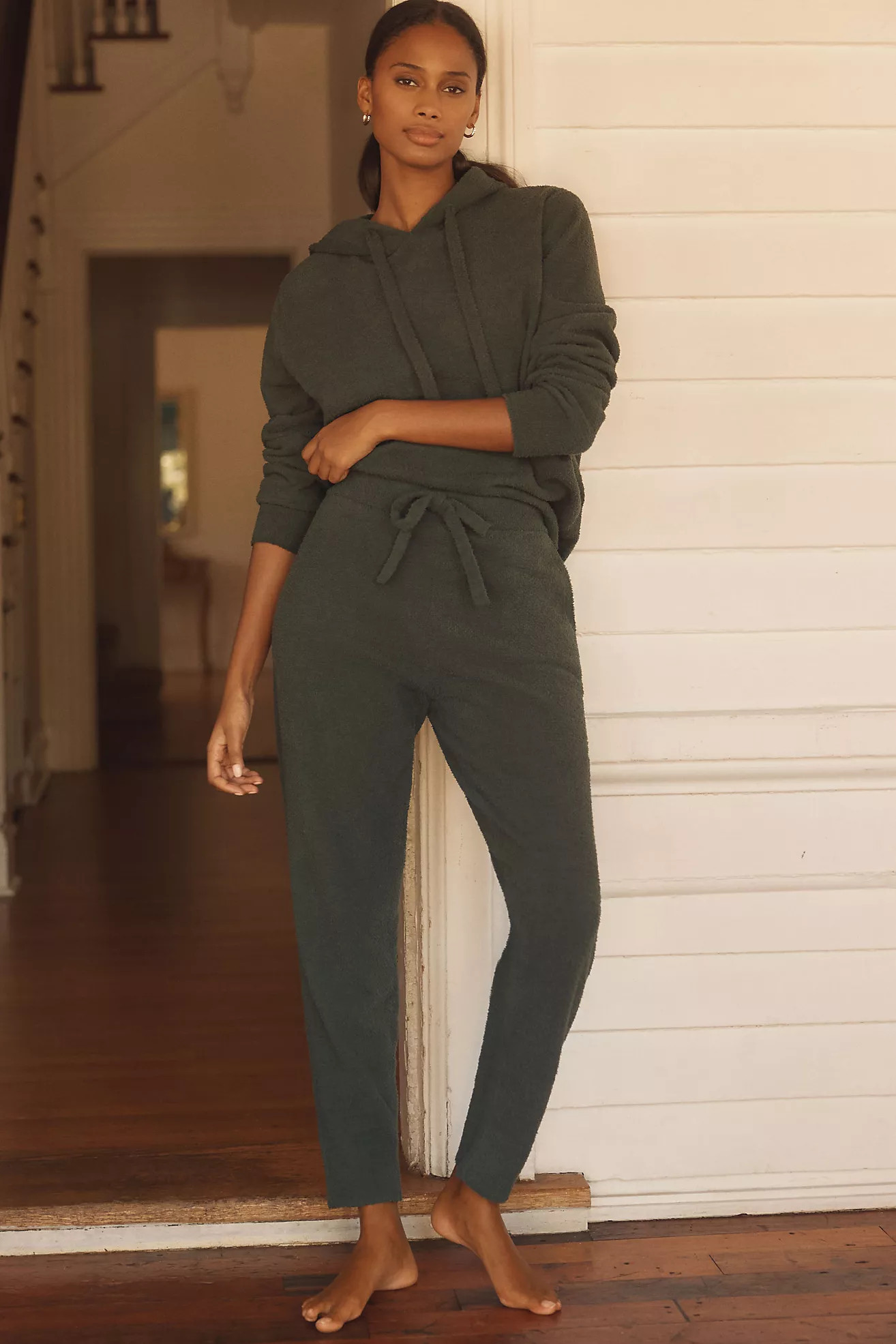 Eberjey Bouclé Jogger Sweatpants | Anthropologie (US)