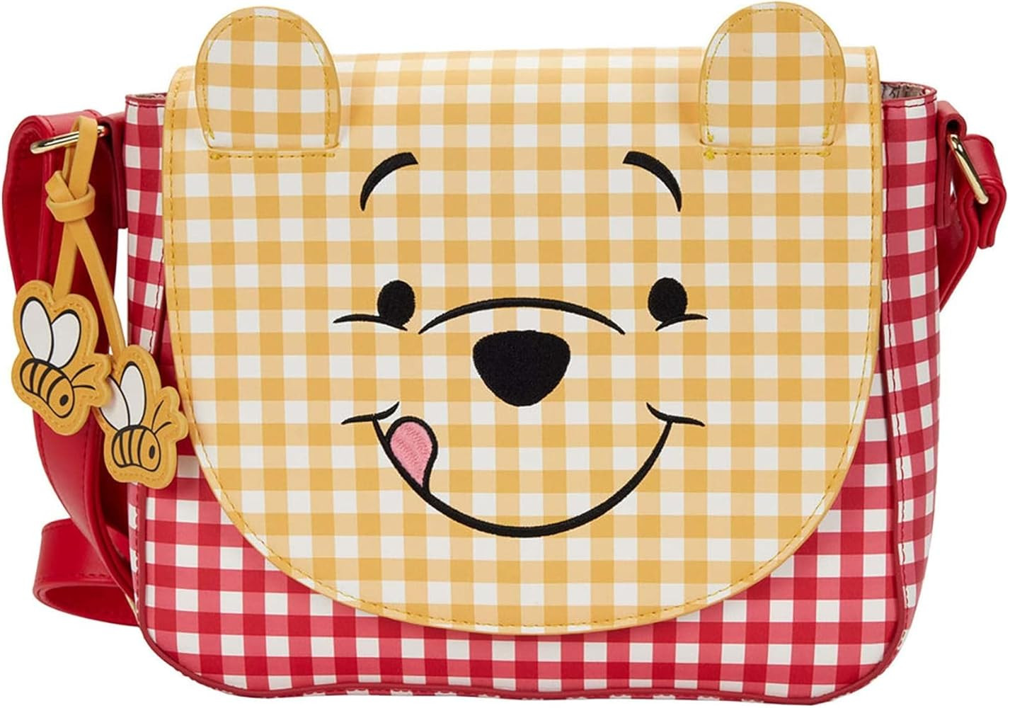 Loungefly Disney Winnie The Pooh Gingham Crossbody Bag | Amazon (US)