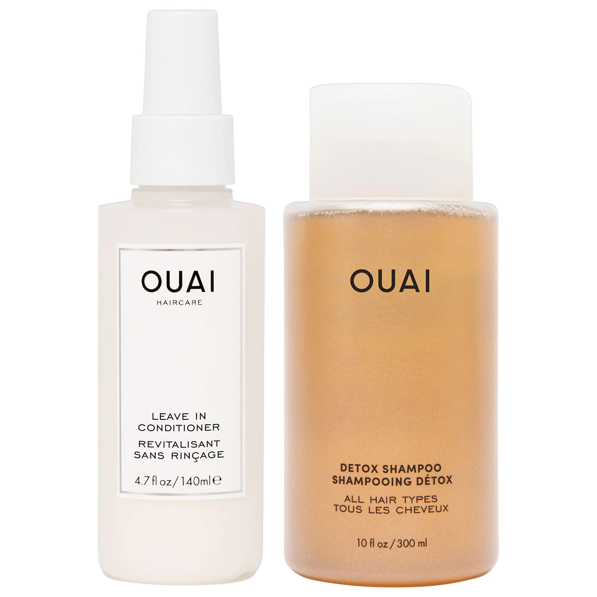 OUAI Detox Shampoo & Leave in Conditioner Hair Set | Sephora (US)