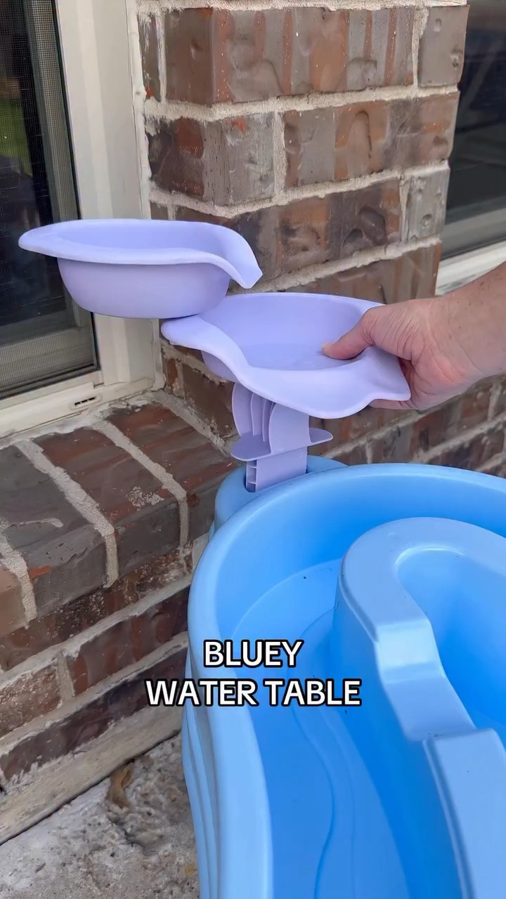 Bluey Water + Sand Table 🏝️💙 (but your girl was too lazy to get sand so double water table 🤣) comment BLUEY for this sent straight to your dms •
•
•
Bluey, water table, sand table, toddler toys, outdoor activities