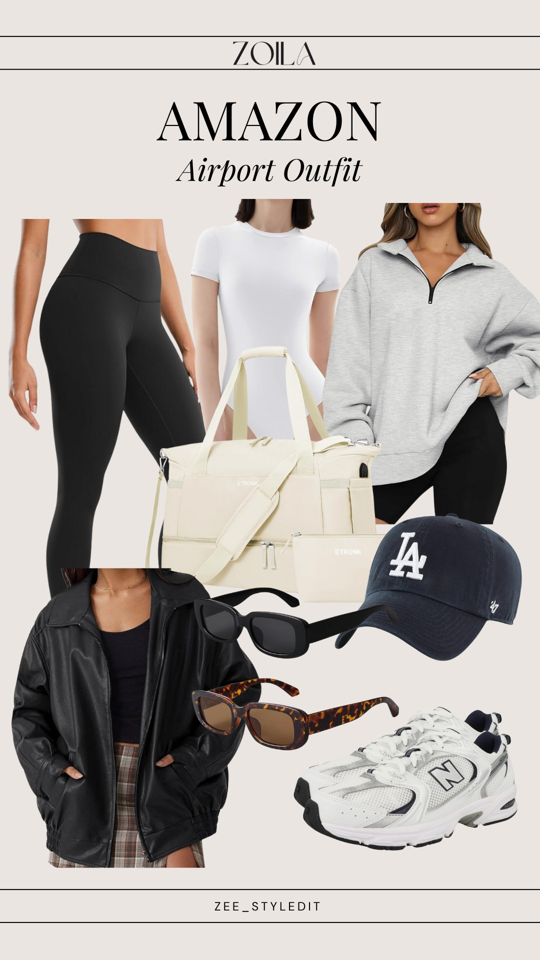 AMAZON Airport outfit idea! 

 #LTKWatchNow #LTKSeasonal #LTKStyleTip