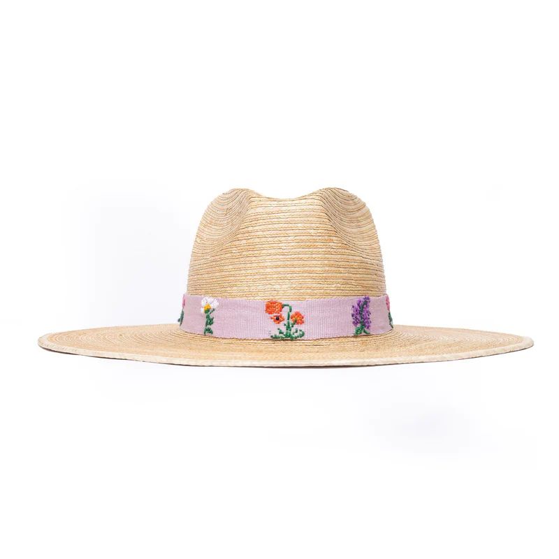 Dune Flower Palm Hat | Sunshine Tienda