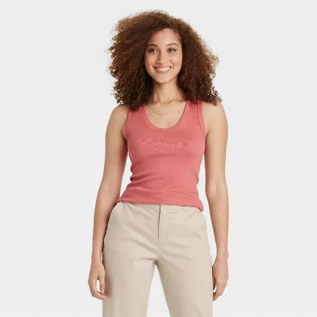Women's Slim Fit Tank Top - A New Day™ | Target