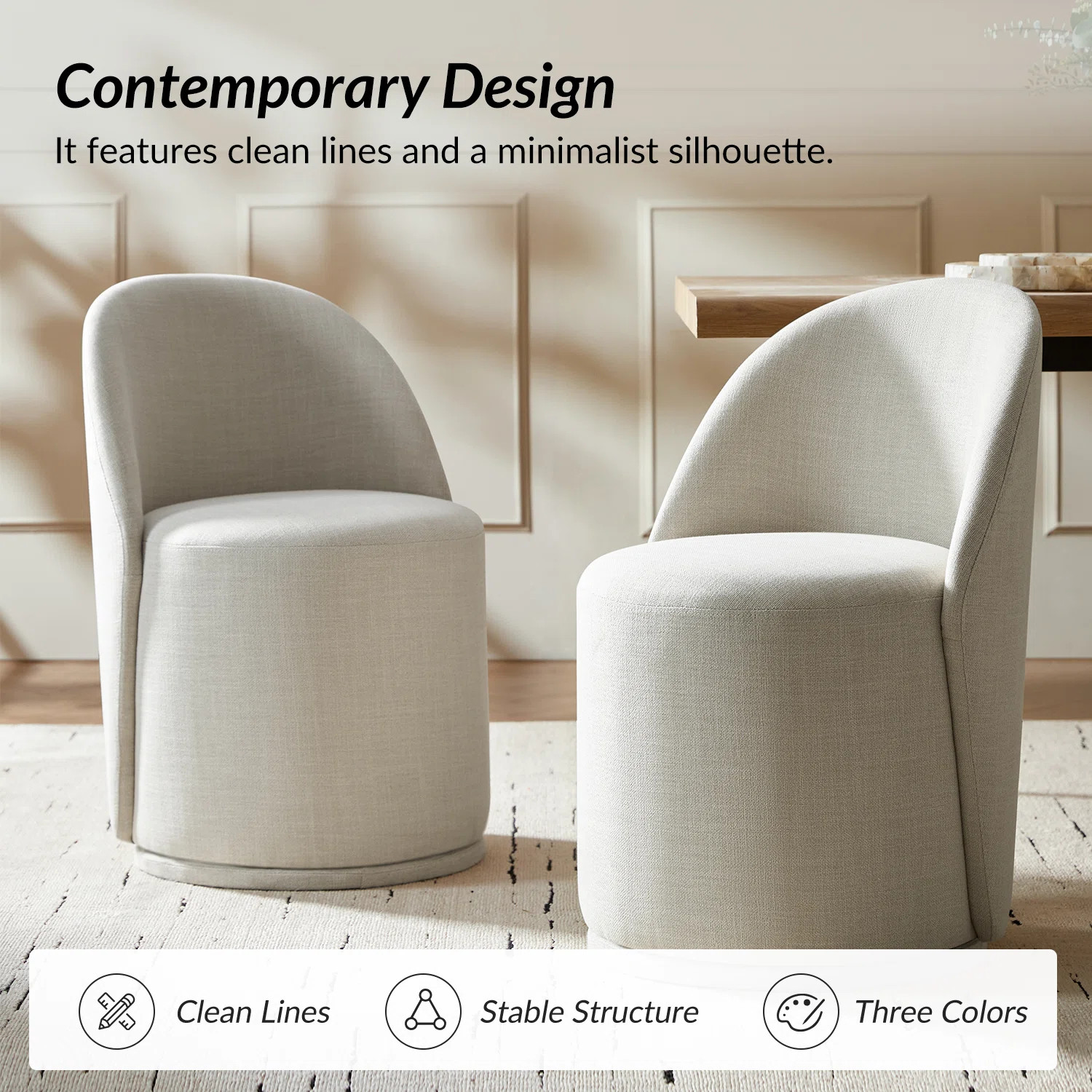 Wade Logan® Clester Modern Swivel Dining Chair | Wayfair | Wayfair North America