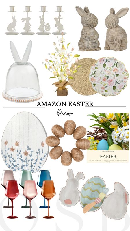 Easter decor from Amazon 🤍

#LTKstyletip #LTKparties #LTKSeasonal