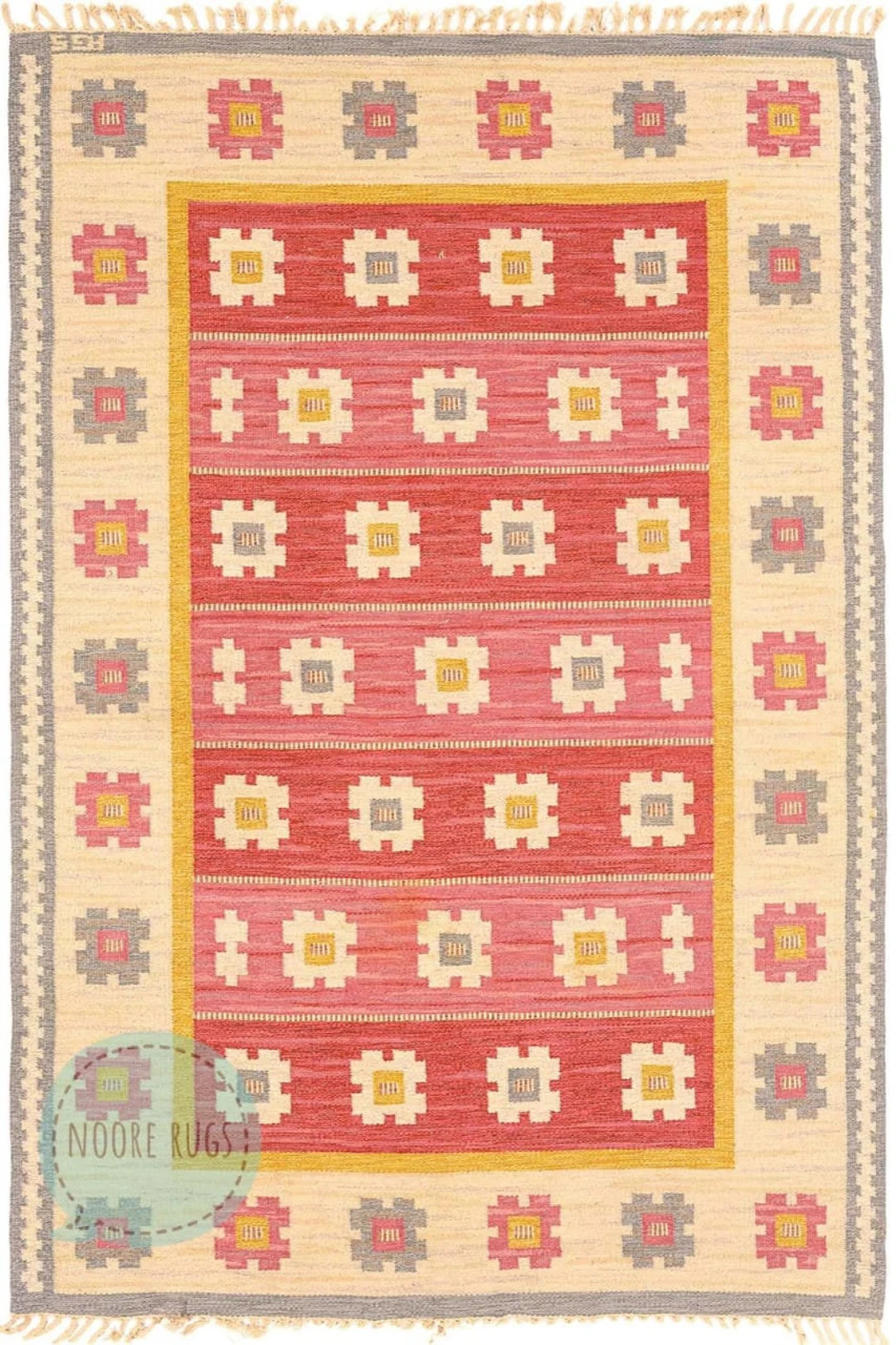Swedish Inspired Kilim Rug Scandinavian Modern Meets Earth Tone Elegance - Etsy | Etsy (US)