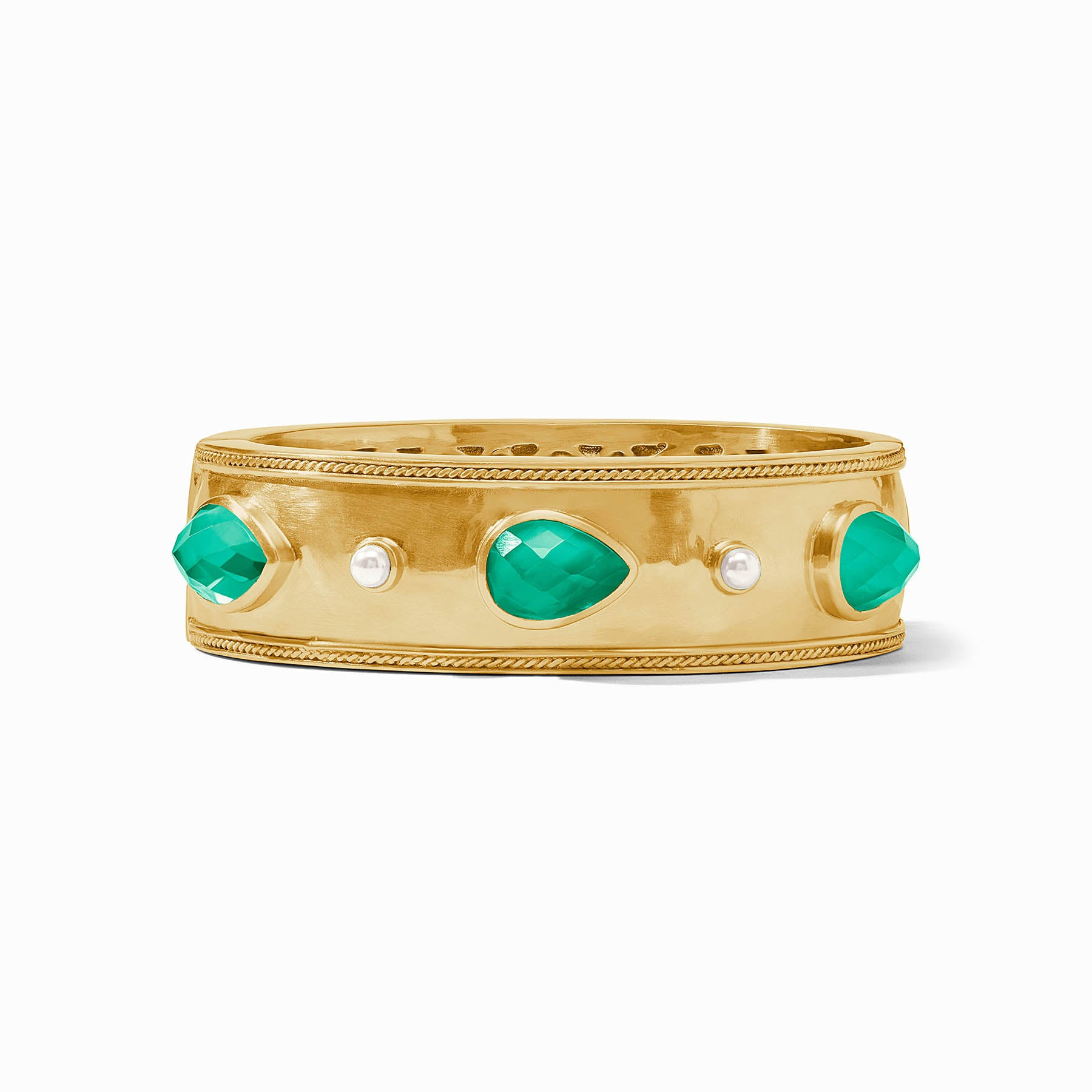 Cannes Stone Statement Hinge Bangle | Julie Vos | Julie Vos