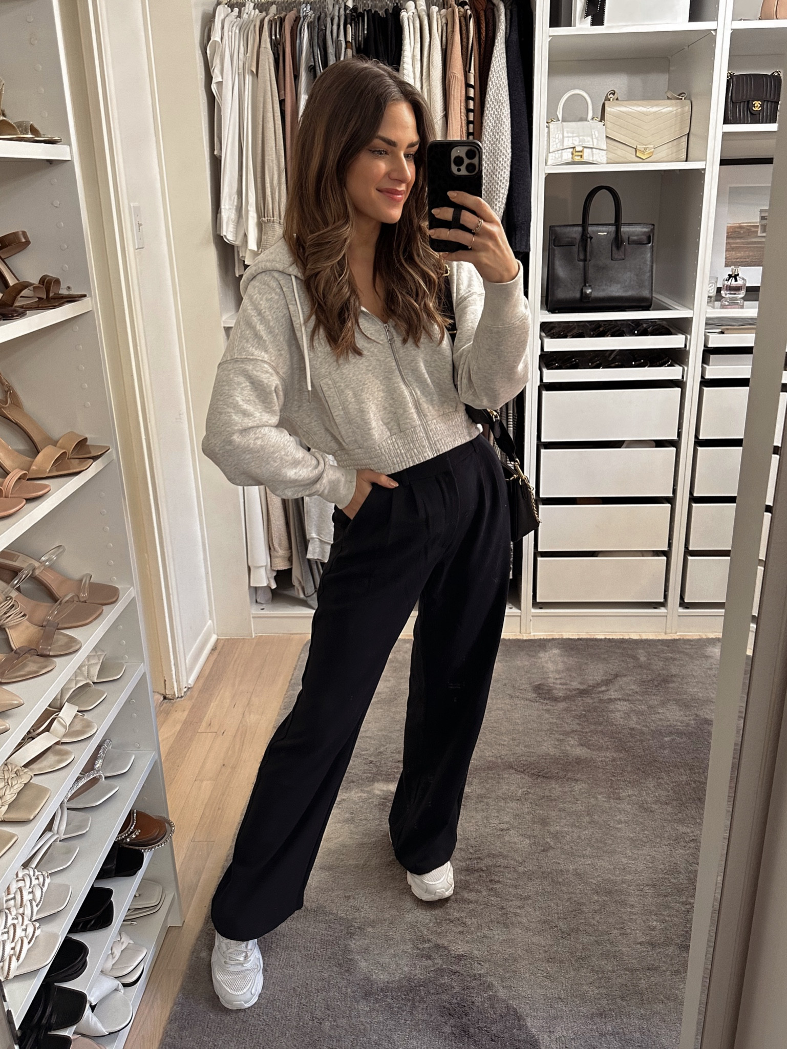 Monday ootd. Sweatshirt & pants are 45% off. Size S in both! 

#LTKsalealert #LTKCyberweek