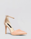 Click for more info about Steven By Steve Madden Pointed Toe Pumps - Anibell 2 Tone High Heel