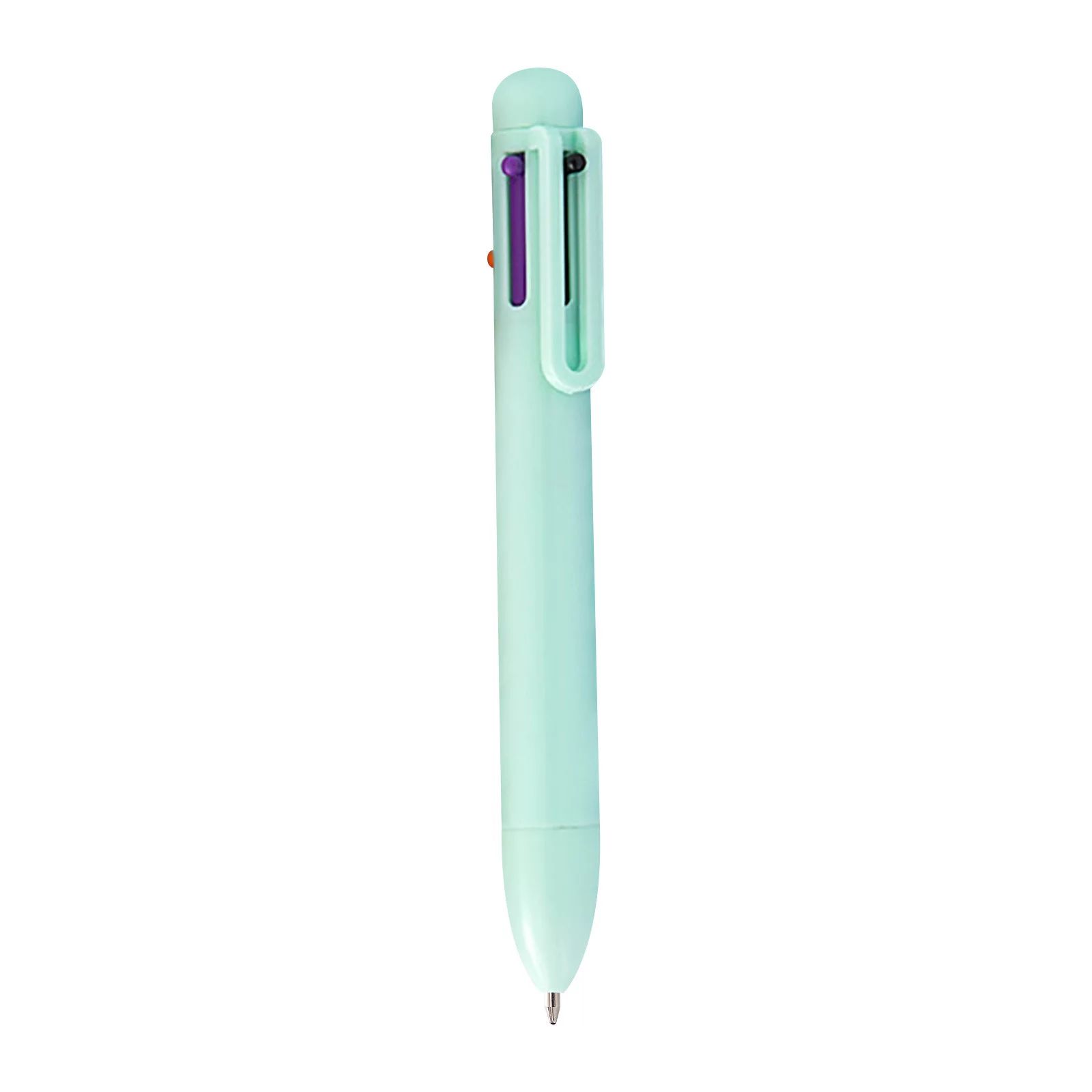 Fridja 0.5mm 6-in-1 Multicolor Ballpoint Pen, 6-Color Retractable Ballpoint Pens For Office Schoo... | Walmart (US)