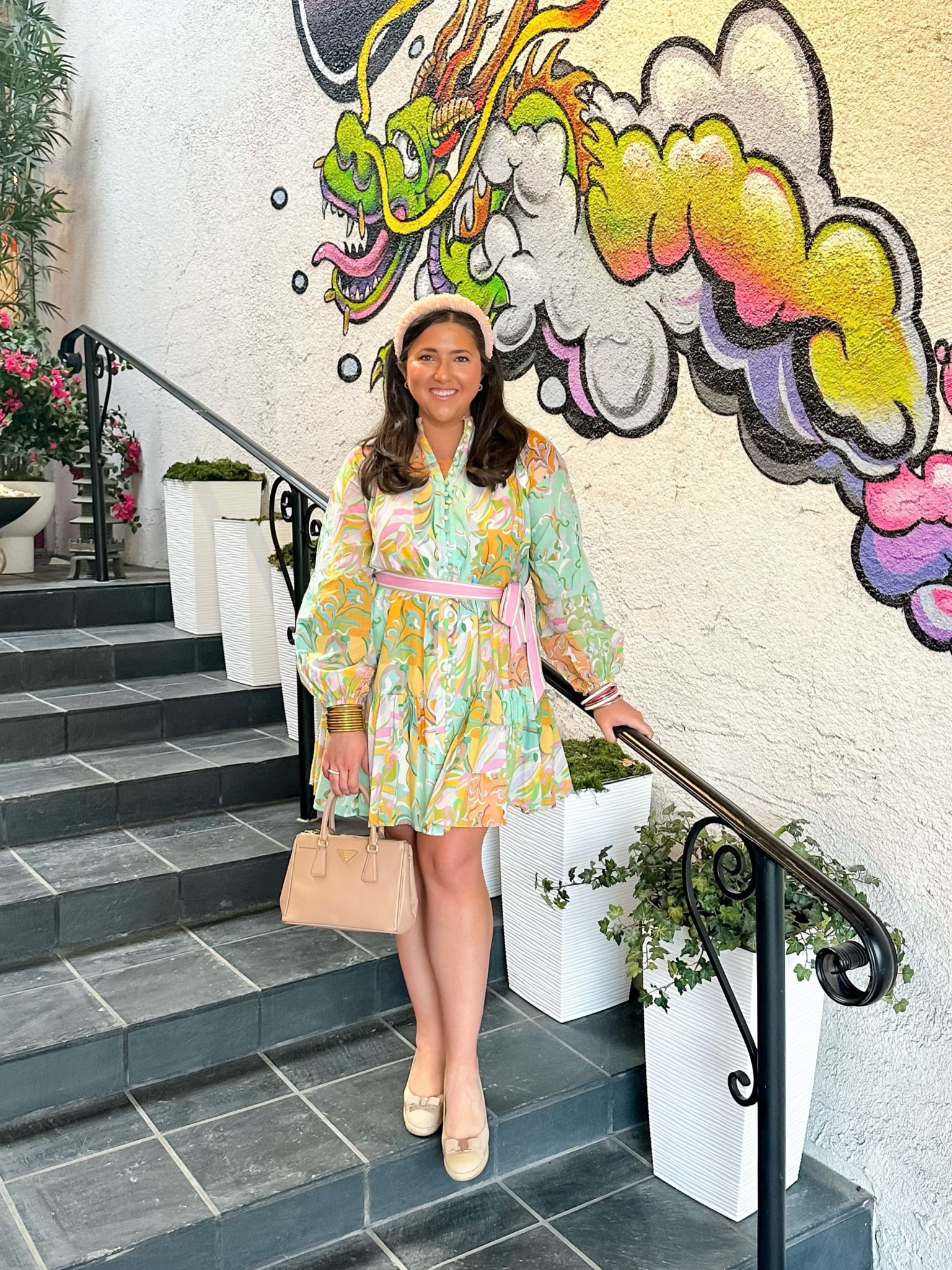 The perfect flowy Spring dress for the BudhaGirl Event in Dallas 💖✨🤍🌸

Antonio Melani // Paisley // aqua // all weather bangles // gold bracelets // Dillards

#LTKSeasonal #LTKFind #LTKstyletip
