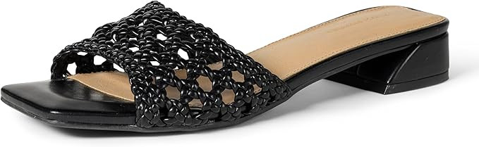 Amazon Essentials Women's Mini Heel Mule Sandals | Amazon (US)