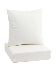 Made In Usa 2pc Indoor Outdoor Deep Seat Cushion And Pillow Set | Throw Pillows | Marshalls | Marshalls
