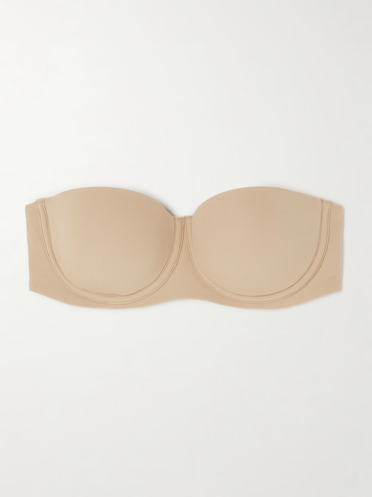 SKIMS - Fits Everybody Strapless Bra - Clay - Beige - 38DD | NET-A-PORTER APAC