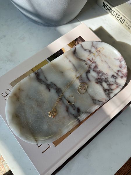 The prettiest marble tray from Amazon! 

#LTKHome #LTKFindsUnder100 #LTKGiftGuide