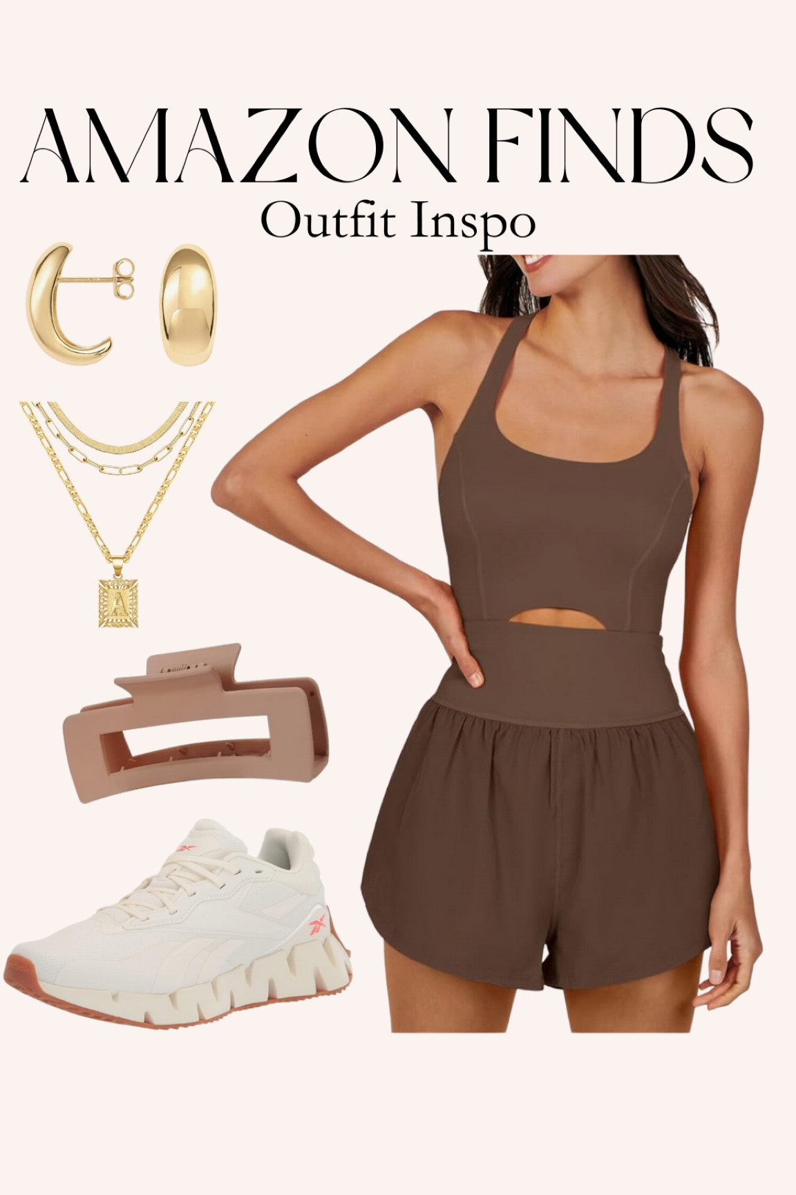 Amazon finds
Amazon outfit inspo
Amazon fit
Cute workout outfit
Workout fit from Amazon
Workout romper
Athletic romper
Cute finds
Found ot on Amazon 
Amazon sneakers
Running sneakers
Cute jewelry
Claw clips on sale 

#LTKstyletip #LTKsalealert #LTKfindsunder100