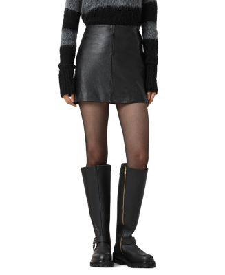 Renai Leather Skirt | Bloomingdale's (AU)