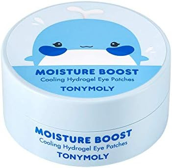 TONYMOLY Moisture Boost Cooling Hydrogel Eye Patches, 90 g. | Amazon (US)