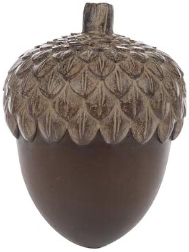 Baoeiy Large Resin Brown Acorn Fall Autumn Home Thanksgiving Table Decoration | Amazon (US)
