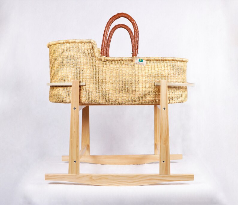 Moses Basket Stand | Bassinet Stand | Moses Basket Rocking Stand | Moses Basket Base | Baby Bassi... | Etsy (US)