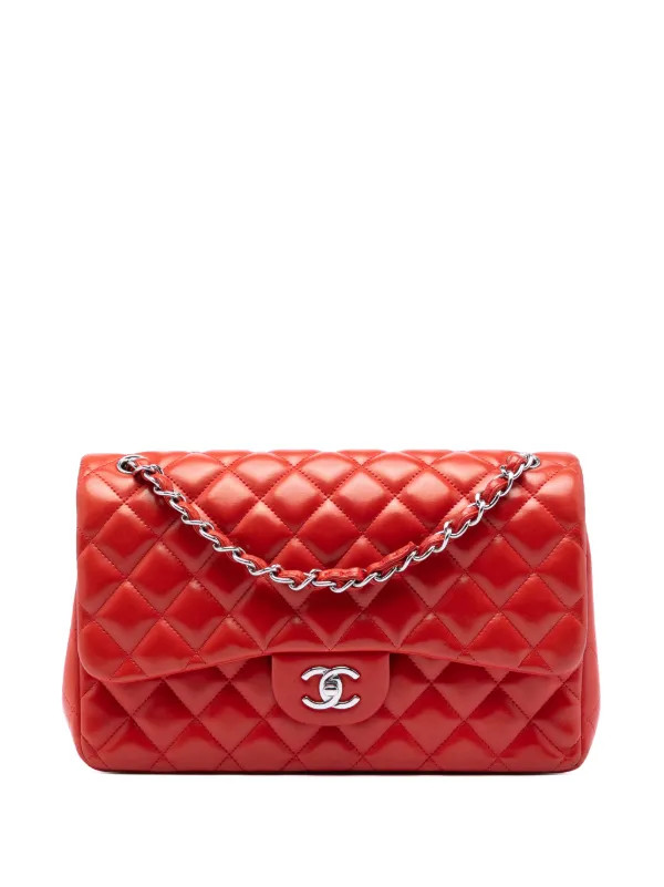 2010-2011 jumbo Classic Double Flap Schultertasche | Farfetch Global