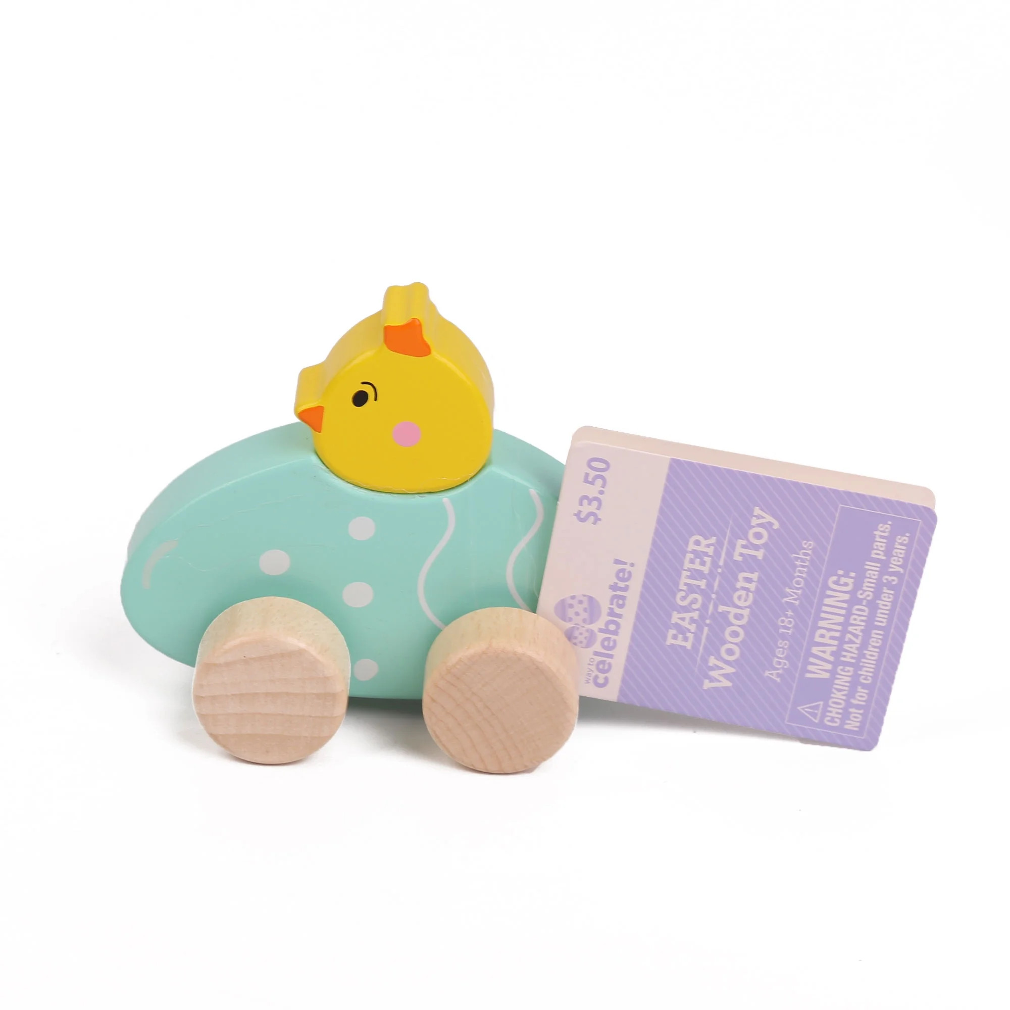 Way To Celebrate Easter Wooden Duck Car Toy - Walmart.com | Walmart (US)