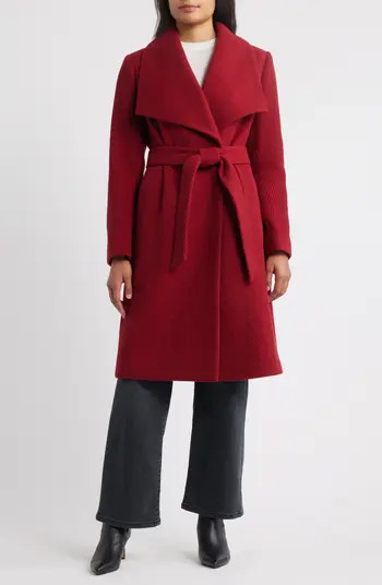 Chevron Pattern Tie Waist Coat | Nordstrom