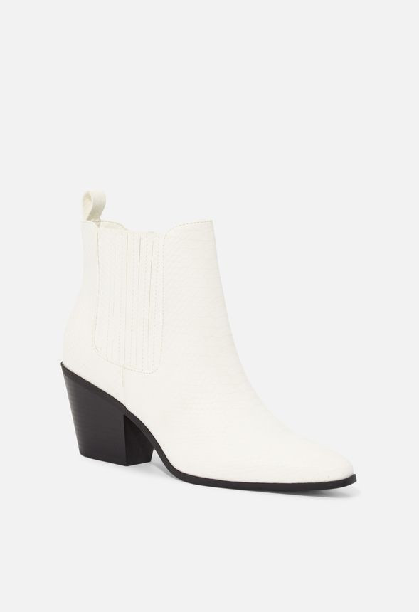 Elise Heeled Western Bootie | JustFab