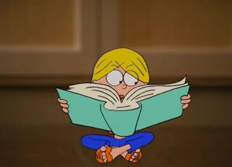 Lizzie Mcguire Animation Magnetic Bookmark With Holographic Laminate Perfect for Millennial Book ... | Etsy (US)