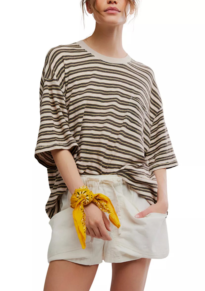 All Love Stripe Pocket Tee | Belk