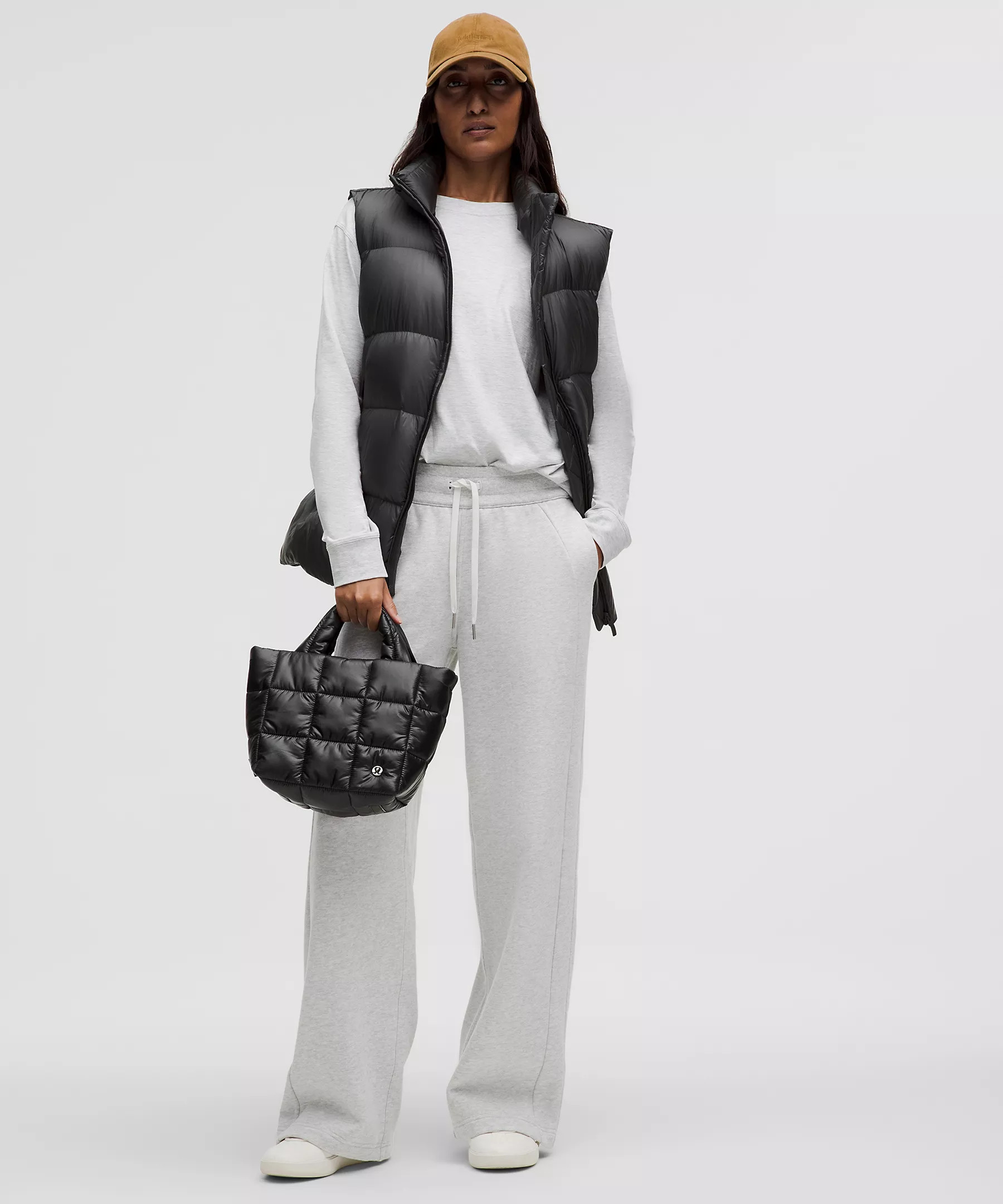 Quilted Grid Tote Bag Mini 5L | Lululemon (US)