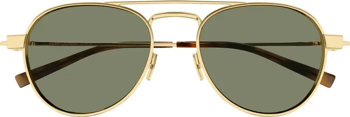 Saint Laurent 54mm Aviator Sunglasses | Nordstrom | Nordstrom
