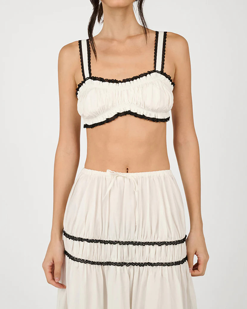 Ruched Crop Top | We Wore What