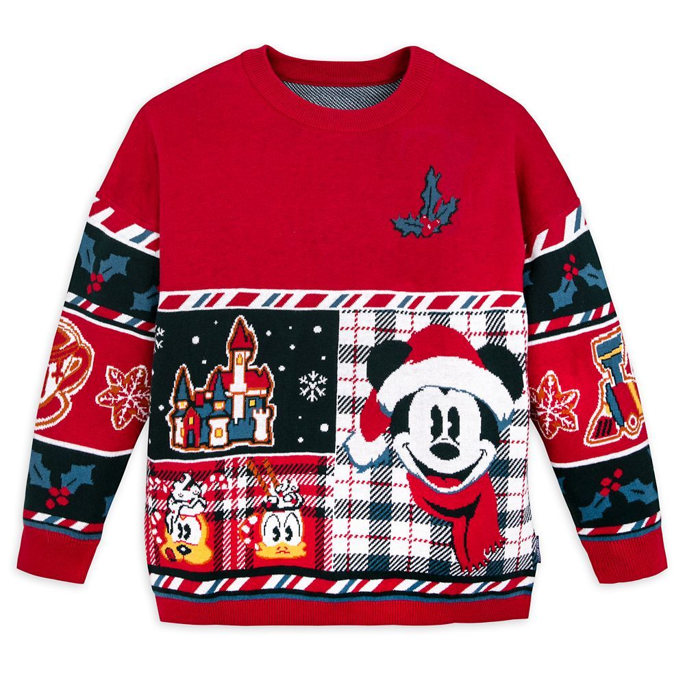 Mickey Mouse and Friends ''Merry Christmas'' Sweater by Spirit Jersey for Kids | shopDisney
