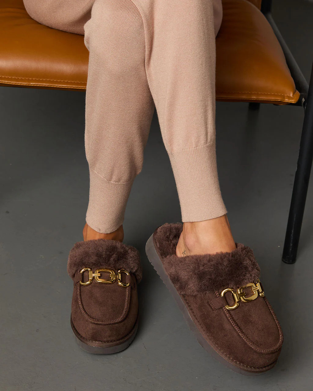 Toasted Oat Suede Horsebit Loafers | VICI