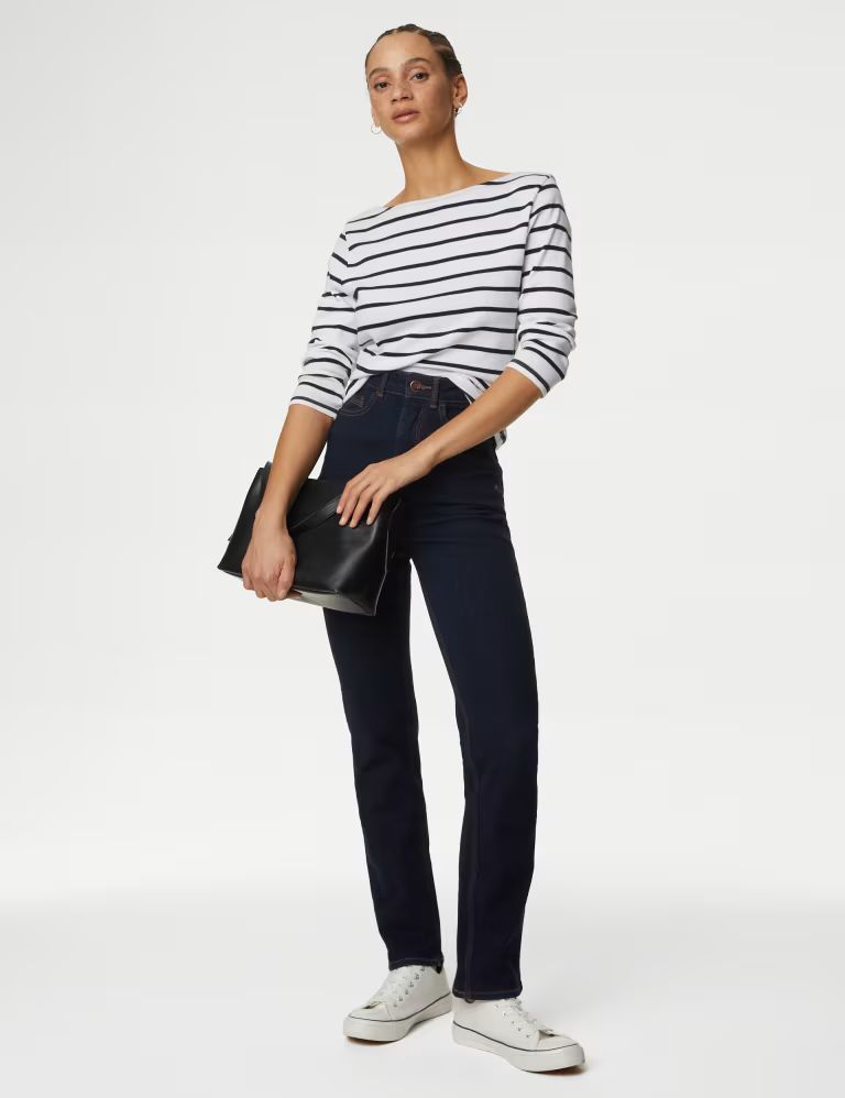 Magic Shaping Straight Leg Jeans | Marks & Spencer (UK)