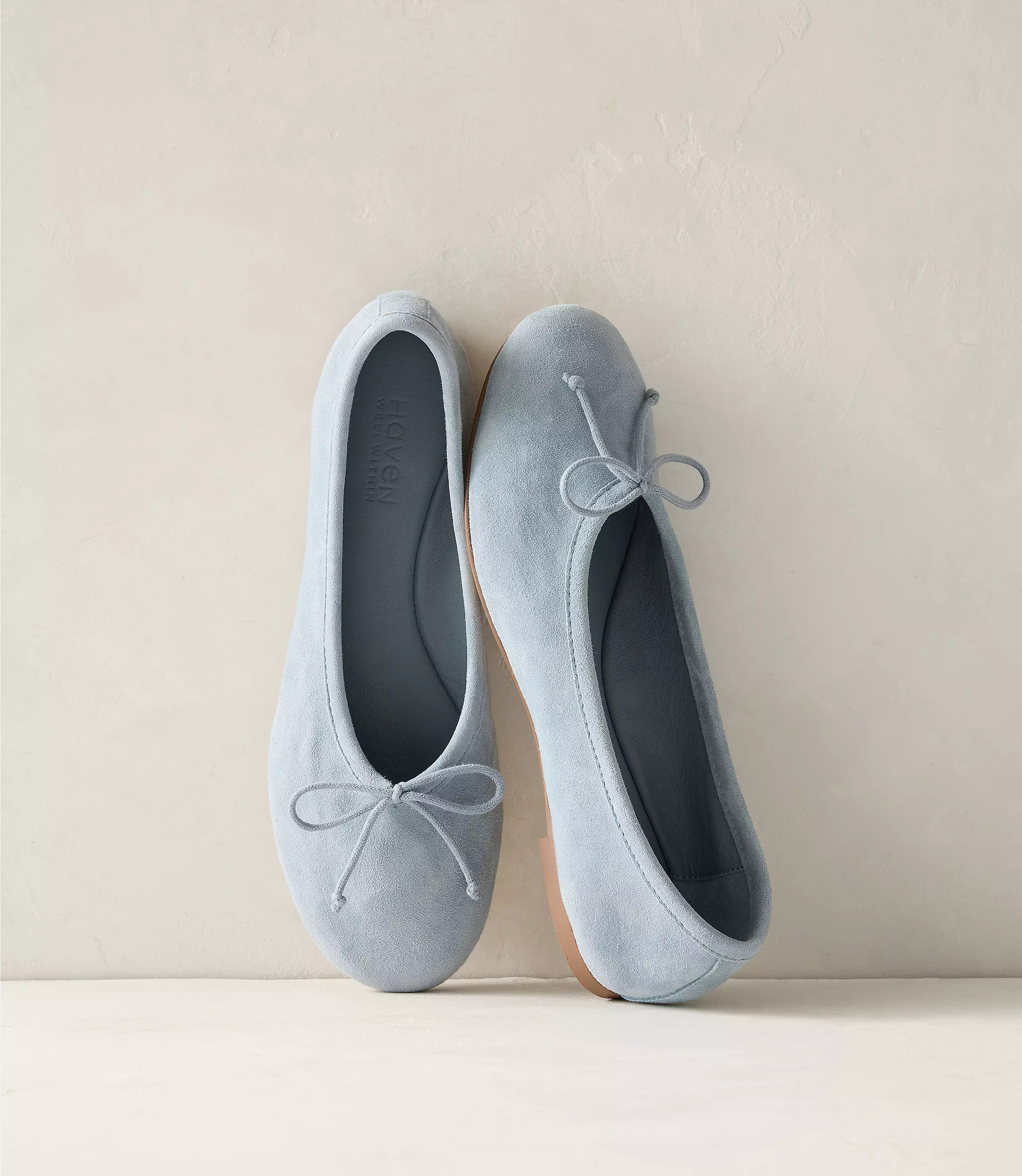 Haven Well Within Suede Ballet Flats | LOFT