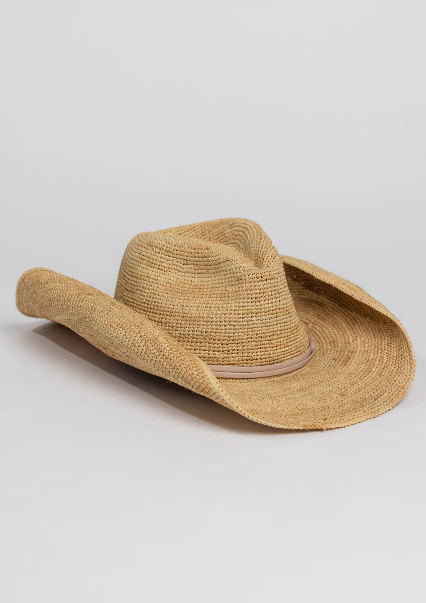Raffia Crochet Cowboy | Hat Attack