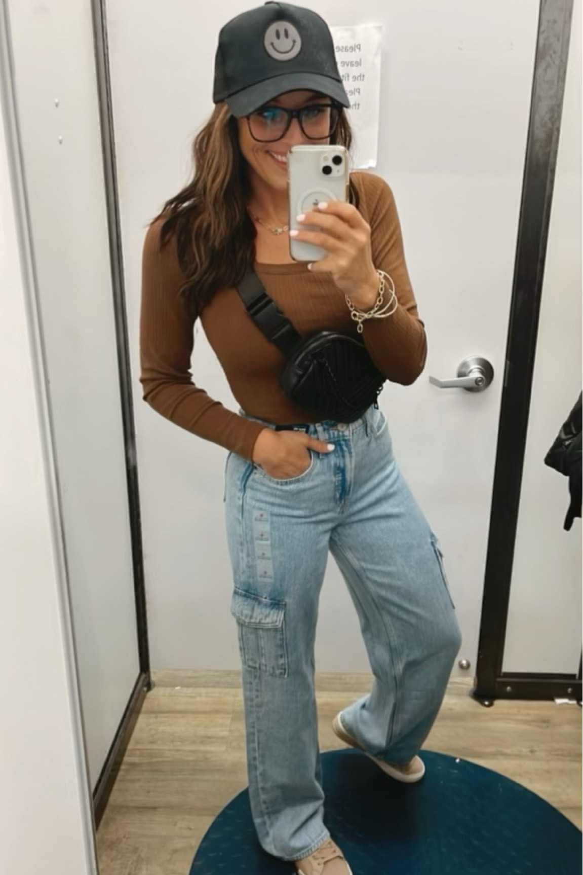 Neutral fall fashion from Old Navy! 
Love these high waisted cargo jeans! 

#LTKSeasonal #LTKstyletip #LTKfindsunder50