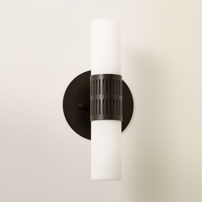 Figaro Matte Black Wall Sconce | CB2 | CB2