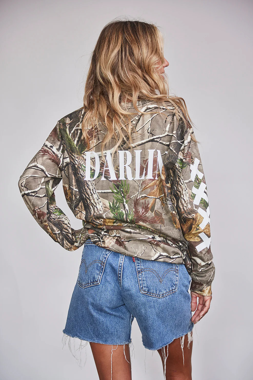 DARLIN'® Realtree Long Sleeve - White | Darlin'