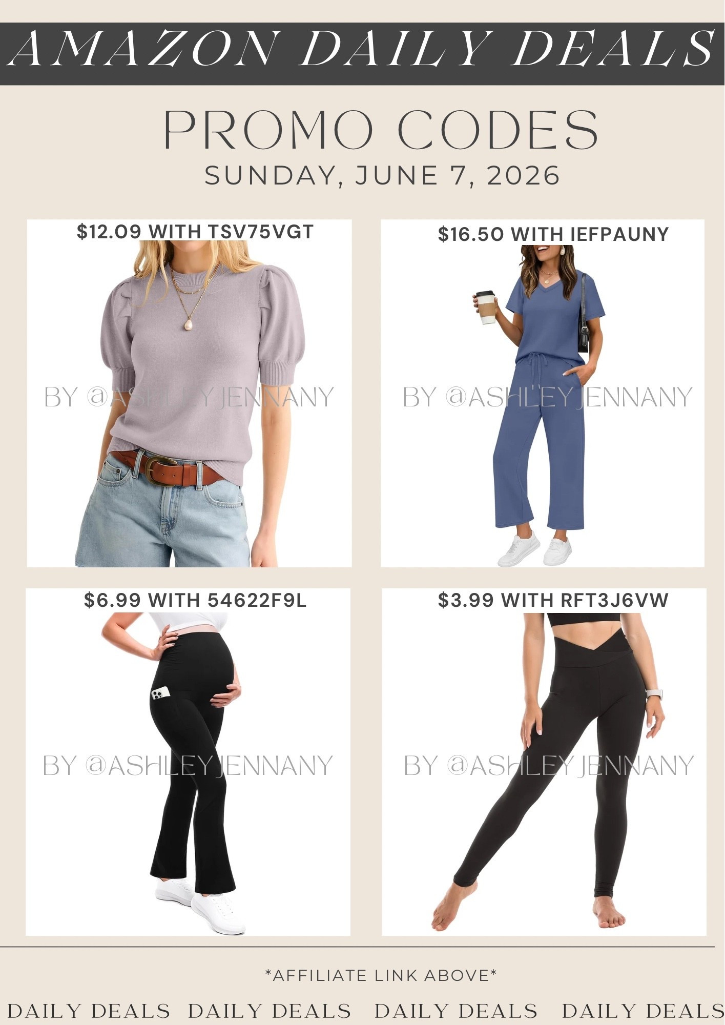 Amazon deals

#LTKSaleAlert #LTKootd #LTKBump