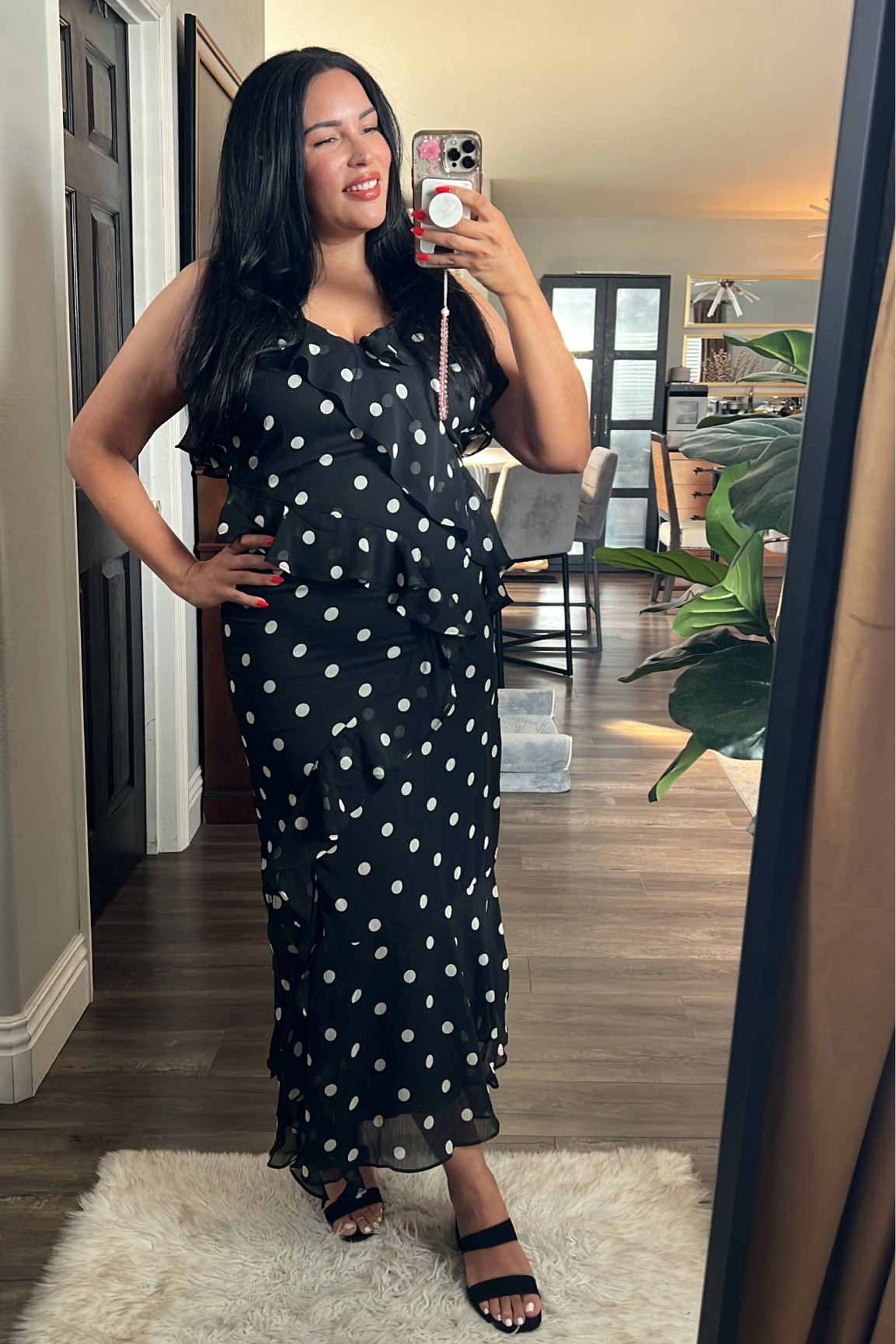 This dot dress 🥰 size up on this one! 

#LTKParties #LTKOver40 #LTKFindsUnder50