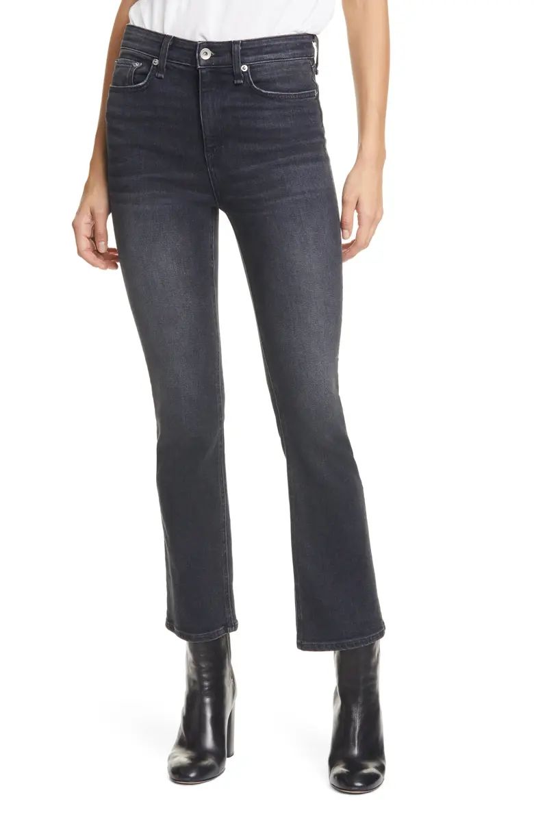 rag & bone Nina High Waist Ankle Flare Jeans | Nordstrom | Nordstrom