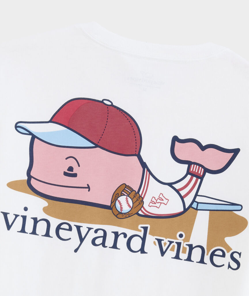 Boys' First Base Whale Short Sleeve Pocket Tee | vineyard vines