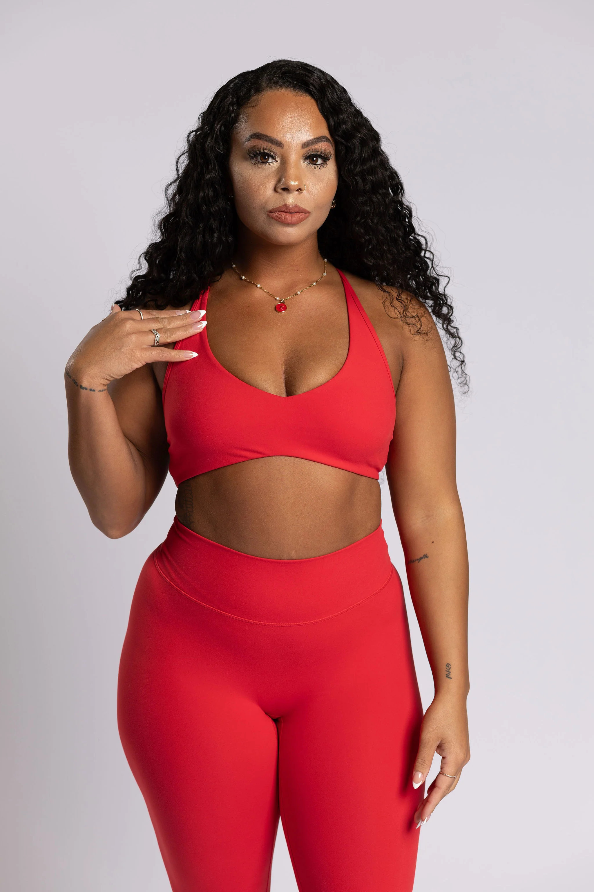 Total Knockout Bra Red Hot / XL | P'tula